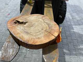 Rosewood Schijf, Dikte 70mm, Ø 450mm